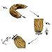 Stainless Steel deformable Anal Sex Toys Anal Sex Toys Anal Stimulator Sex Games Female Anal Fox’s Tail Tail Butt Plug Stimulator Role with Replacement of Anal Plug Head can be Used for SM Adult Gamethumb 2