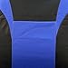 FH Group PU003BLUE115 Blue Racing Style Faux Leather Seat Cover (Full Set Airbag Compatible and Split Bench)