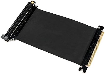 NEW PCI Express PCIe3.0 16x Flexible High Speed Extension Cable (20cm-90 degrees)