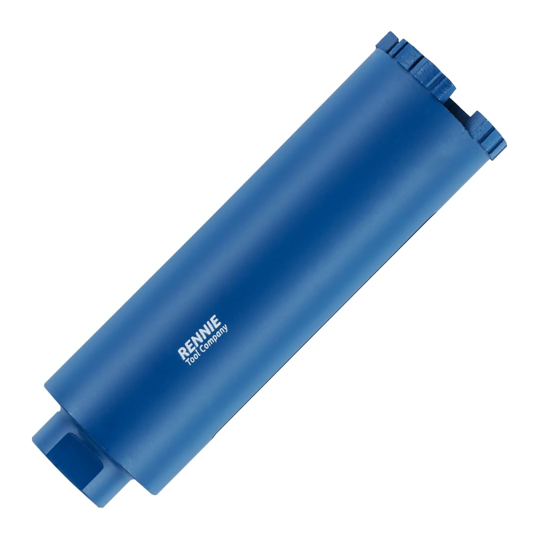 48mm x 150mm Long Diamond Core Drill Bit. To Be Used In Concrete Masonry Brick Block Stone Granite. Diamond Drill Bit Core Drill. 1/2" BSP Thread. For Wet Or Dry Drilling