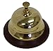 Solid Brass Front Desk Bell 3.75