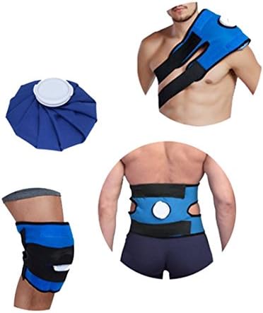 Multi-Purpose Pain Relief Pack for Hot and Cold Therapy, Reusable Ice Pack or Warm Compress Brace, Great Compression Wrap for Lumbar Area, Knee, Shoulder &amp; Other Parts of the Body