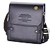 VIDENG POLO® Men's Genuine Leather RFID Blocking Briefcase Shoulder Messenger Bag