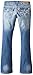 Levi's Girls' Big 715 Thick Stitch Bootcut Jeans, Blue Rapids, 14