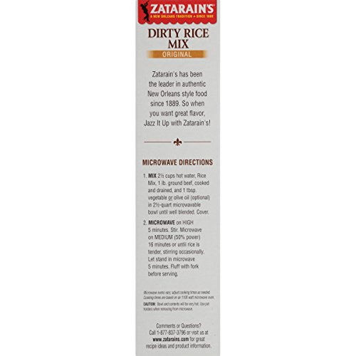 Zatarain's Dirty Rice, 8 oz - Thumbnail 2