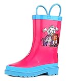 Monster High Girls Hot Pink Rain Boots - Size 13 Little Kid