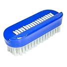 Two Sided Nail Brush Blue - 1 count (Blue)