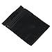 100 Pack 2.95x3.93 inch Resealable Flat Zipper Lock Bag for Zip Food Storage Lock Foil Heat Seal Pouch Coffee Candy Foil Packaging with Tear Notches