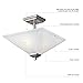 Design House 519694 Ajax Industrial Modern 1-Light Indoor Semi-Flush Ceiling Light with Metal Wire Cage for Hallway Foyer Closet, Coffee Bronze