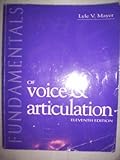 Fundamentals of Voice and Articulation, Mayer, Lyle V., 0697270661