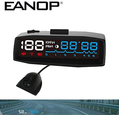 China, Portable : EANOP Car HUD Head Up Display hud Car Windshield OBD II EOBD ECU Speed Monitoring Alarm KM/H,KPM