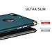 iPhone 7 Plus Case, RANVOO Thin Hard Slim Fit Stylish Cover 3 Detachable Parts Case, Dark Green [Clip-ON]