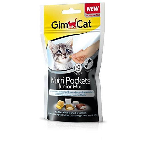 Gimcat: подушечки нутри покетс джуниор микс для кошек, 60г (4002064418261)