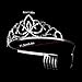Tiaras Crown Comb Rhinestone Crown for Bridal for Girl Women Decoration on Birthday Wedding Party Prom Silver