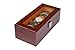 Easby Manor Watch Case 5 Slot Beautiful Cherry Wood Watch Box for Men Watch Box Display Case Plush All Size Apricot Pillow Watch Organizer