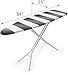 Eversmooth Ironing Board Cover - Cut Iron Time by 40% - Old School Quality - Zero Staining, 100% Cotton, Silicone Coated, Integrated Pad, Scorch Resistant, Draw String - 15