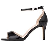 Zbeibei Women's Peep Toe Stilettos Pumps High Heels Sandals