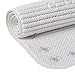 Duck Brand 285342 Clorox Cushioned Bath Mat, 17 x 36 Inches, White