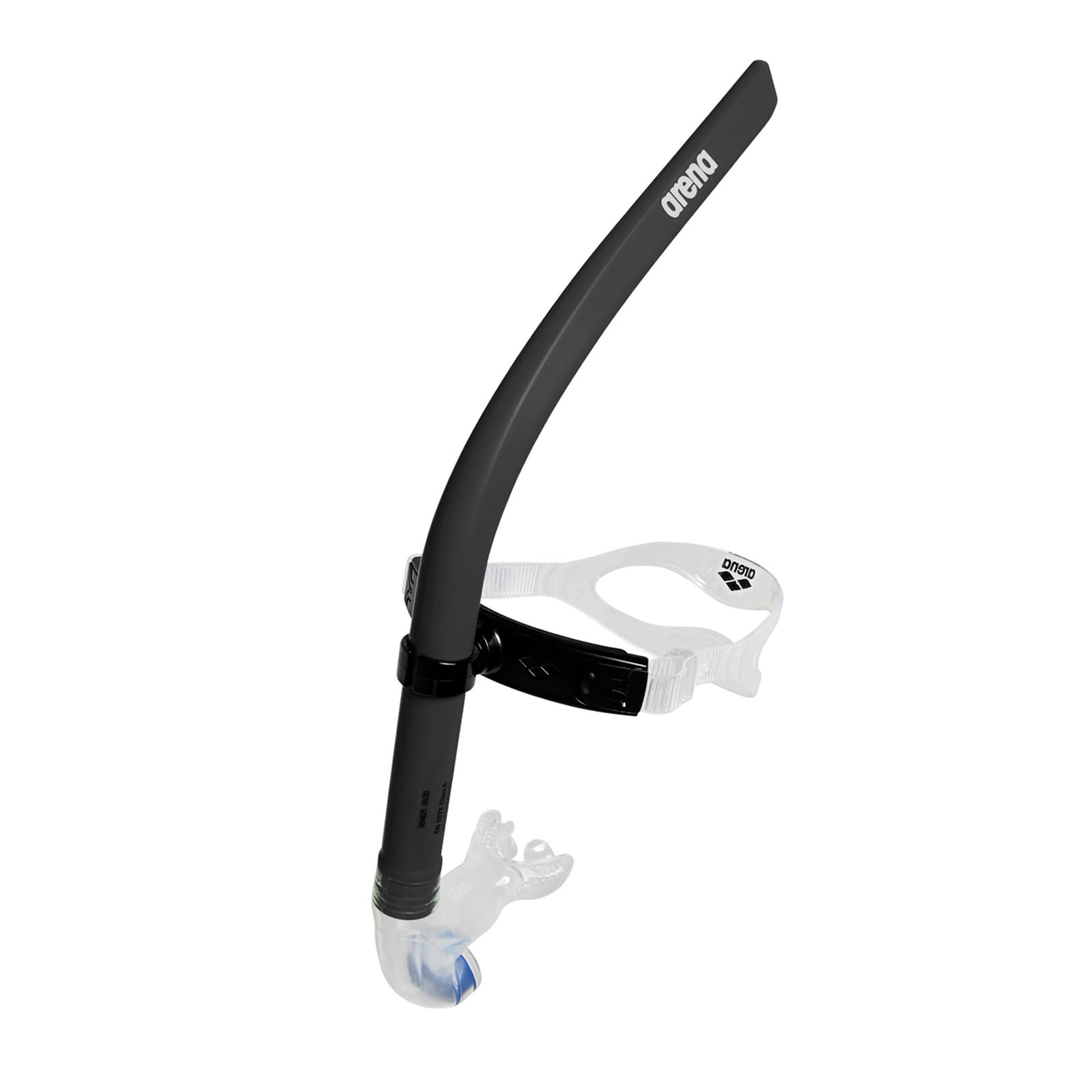 arena Swim Snorkel III Adult Unisex, Swimming Snorkel with One-Way Drain, For Sea and Pool Training, Precision Adjustment with Buckle
