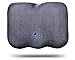 Desk Jockey Memory Foam Seat Cushion for Office Chairs, Recliners, and Wheelchairs - Posture Corrector for Sciatica Pain, Coccyx Cushion for Tailbone Pain, and Back Pain Relief