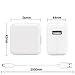 iPad Charger,iPhone Charger, 2.4A 12 W USB Wall Charger & 6Foot 8 Pin Charging Cable Compatible with iPhone X/8/8Plus/7/7Plus/6s/6sPlus/6/6Plus/SE/5s/5, Pad 4/Mini