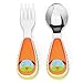 Skip Hop Toddler Utensil Set Fork and Spoon Set, Dishwasher Safe, Dog
