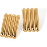 Gold Wavy Chunky Stud Earrings for Women - Minimal Sculptural Studs, Golden Hour Sun Ripple Stud Earrings