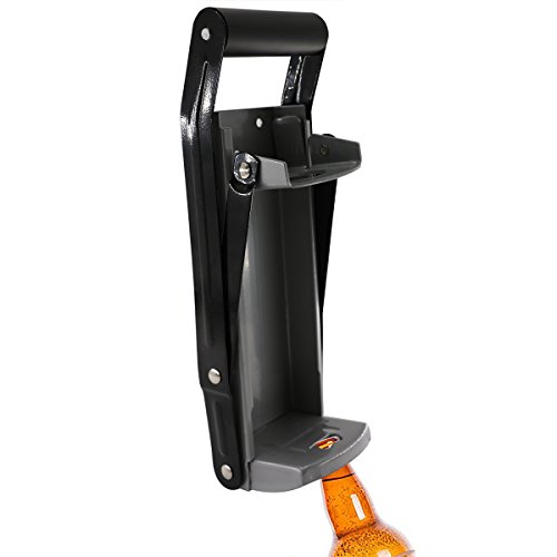 Plastic Bottle Crusher for Recycling Cans Soda Beer Recycling, Eco-Friendly Recycling Tool Aluminum Can Crusher & Bottle Opener