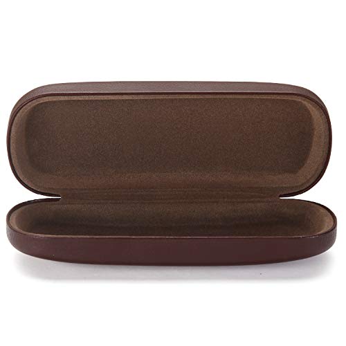 ALTEC VISION Glasses Case - Fits Small Medium Sunglasses - Brown