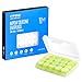 Mpow Sleeping Earplugs 20 Pairs, Soft Silicone Ear Plugs with 2 Carry Cases, 28dB SNR Noise Reduction Moldable Ear Plugs Waterproof for Sleeping, Snoring, Study, Swimming- Green