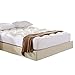Cheer Collection Rayon from Bamboo King Size Mattress Topper - Pillow Top Cooling Mattress Topper, Machine Washable