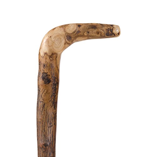 Brazos Free Form Natural Hardwood Root Handcrafted Walking Cane, 37 Inch
