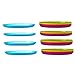 IKEA - KALAS Plate, Assorted Colors (Set of 24)