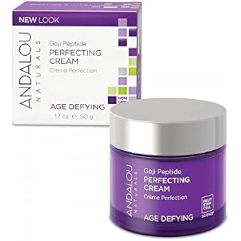 Andalou Naturals Goji Peptide Perfecting Cream, 1.7 Ounce