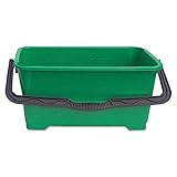 Unger QB220 6 Gallon Pro Bucket Fits 18" Washer, Green with Black Handle