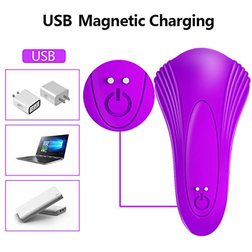 Wireless Heating Body Massager 12 Kinds of Mode Wand Massger Ultra-Quiet Vibration,Multi-Functional supportr -Deep Waterproof - Thumbnail 5