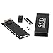 QNINE USB 3.0 PCIe SSD Enclosure for 2013 2014 2015 2016 2017 MacBook Air Pro Retina, Included Two USB Cables, USB External Reader for A1465 A1466 A1398 A1502 SSD Adapter with Case, Support 12+16 pin
