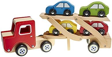 camion transporta coches juguetes