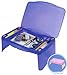Storage Folding Lap Desk (Frosted Blue) (2.5
