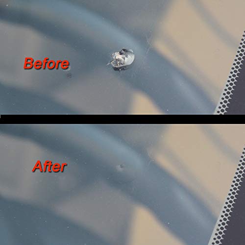 EASTUP Windshield Repair Kit Fix Stone Damage Chipped Windscreen Glass