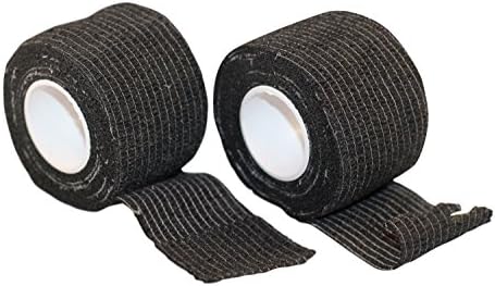 Grip Tape for Sports &amp; Outdoors Including Hunting, Hockey, and Baseball by TapeOwl(2 Pack) (Black)