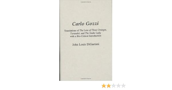 Works of Carlo Gozzi