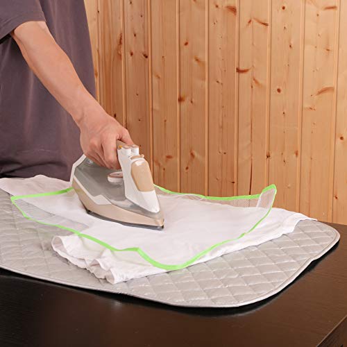 Ironing Mat Blanket,Houseables Portable Washable Waterproof Premium Cotton Magnetic Ironing Mat Blanket,Heat Resistant Pad Cover for Washer,Dryer Ironing Board Alternative Cover