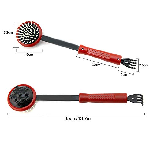 Body Massage Knock Hammer Stress Release Comb Massager Neck Arm Back Scratcher Relaxing Health Care