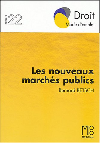 Les  nouveaux marchés publics