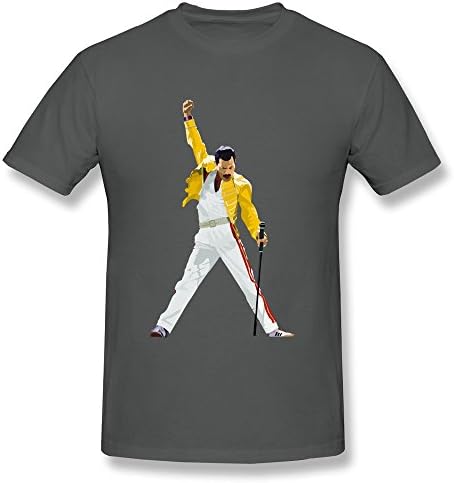 JUJ Rock Band Queen Freddie Mercury Men's Cotton T-shirt