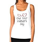 TeeStars - Our First Mother's Day - Mom and Baby Cutest Gift Idea Women Tank Top