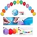 2 Set Balloon Column Base and Pole with Free Balloon Strip, Balloon Rings & Pump .4 Feet High Balloon Tower for Party & Event Decoration.