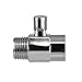 DANCO Shower Volume Control Shut-Off Valve, Chrome, 1.6 inch, 1-Pack (89171)