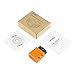 INTEY Bluetooth Wireless OBD2 Car Trouble Code Reader Vehicle Check Engine Can OBD II Car Diagnostic Scanner Tool for Android and Windows PC (Orange)